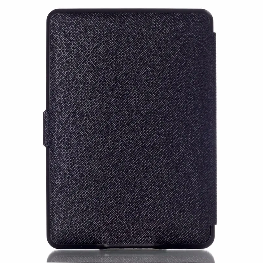 black cross line PU leather kindle paperwhite 2015 case