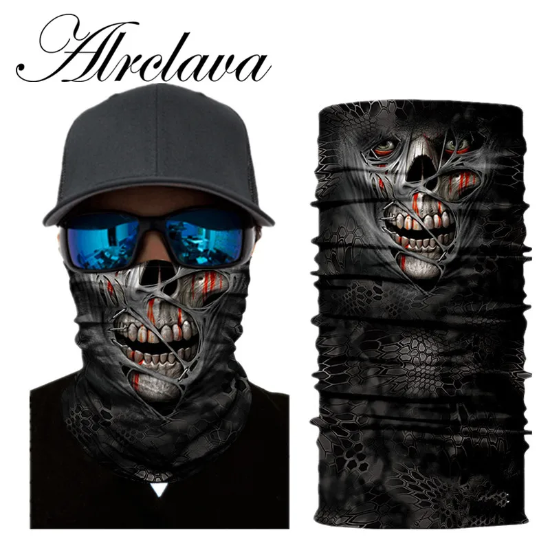 2017 клещ узор Бандана Балаклава Открытый Охота дыхание мотоцикла Велоспорт