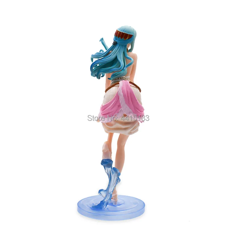 25 cm Anime One Piece  Nefeltari Vivi PVC Action Figure Doll Collectible Model Baby Toy Christmas Gift For Children