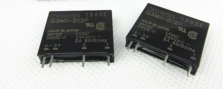 Бесплатная доставка 10 шт./лот OMRON твердотельные реле G3MB-202P 5VDC 12VDC 24VDC 5В 12В 24В