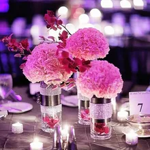 12*90 см ленты с кристаллами сетка отделка Bling Diamond обёрточная Бумага торт ролл тюль вечерние свадебные украшения Тюль Шторы ремесла ваза 9ZHH194