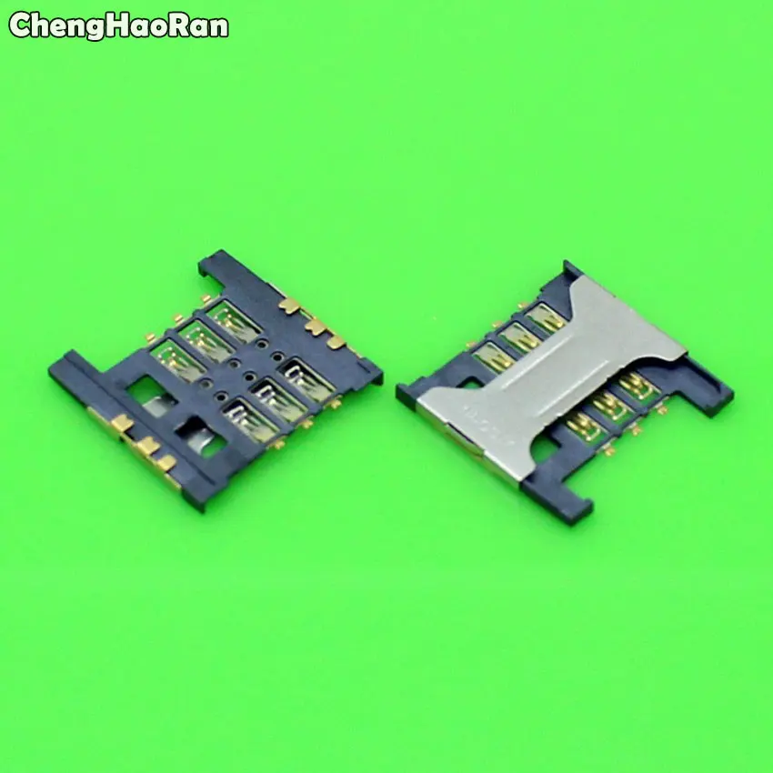 ChengHaoRan 5 шт. для ZTE Blade L2 новый держатель считывателя Sim карт гнездовой