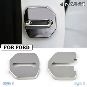 

Ceyes Car Styling Stainless Steel Car Door Lock Cover Accessories For Ford Focus 2 3 Mondeo Ecosport Kuga Mk3 Mk4 Car-Styling