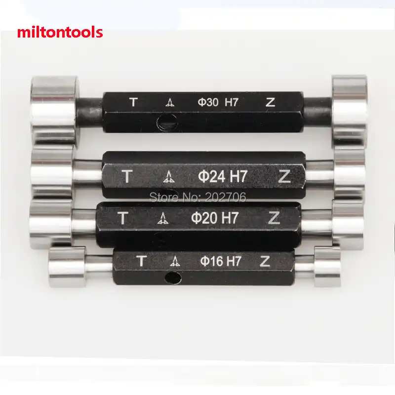 M2 M3 M4 M5 M6 M7 M8 M9 M10 Metric 6H Steel Double End Hex Handle Thread Plug Gage Gauge With