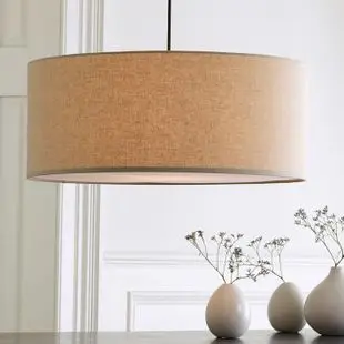 

Cloth light Baume lighting brief circle cloth balcony bar pendant light Circular contracted fabric dining lamp ZS164