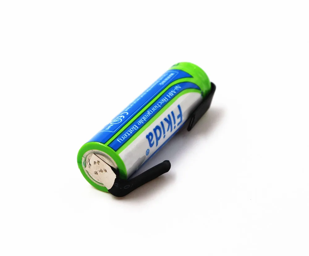 2-20 шт lote AA перезаряжаемая батарея 1,2 V 3000mAh NiMH 14430 батарея с припоем булавки для DIY электрическая бритва зубная щетка игрушки