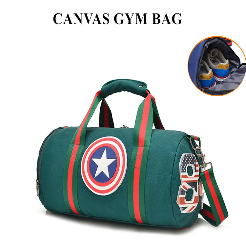 Large Capacity Canvas Gym Bag Women Fitness Bags sport bag Women Sport