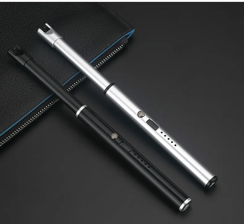 

Hot sales electric electric BBQ outdoor arc igniter plasma lighter battery indicator metal shell lacquer (suction card)
