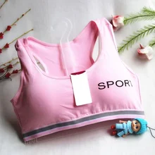 50 шт./лот, бюстгальтер, спортивный бюстгальтер, студенческое нижнее белье, детское нижнее белье, нижнее белье для девочек