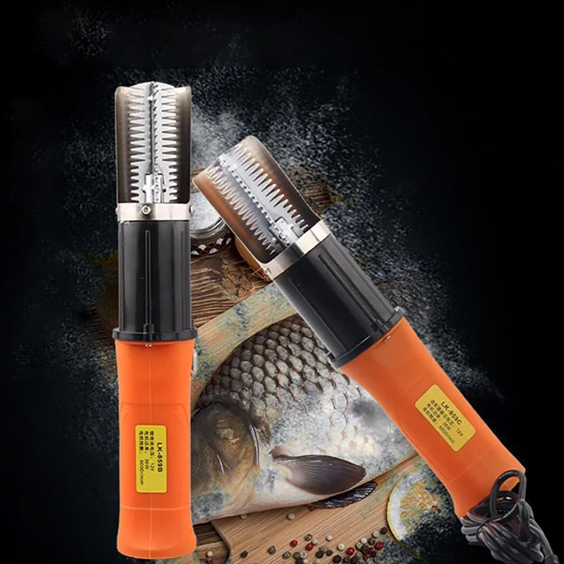 

1 Pcs Electric Fish Scaler Fishing Scalers Clean Remover Cleaner Descaler Waterproof TT-best