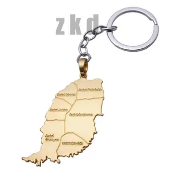 

ZKD Ireland map key ring & key chain