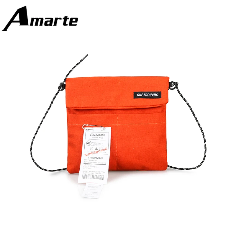 

2019 Amarte Fashion Street Hanging Messenger Bag Popular Hip-pop Travel Shoulder Bag Unisex Oxford Waterproof Travel Beach Bags
