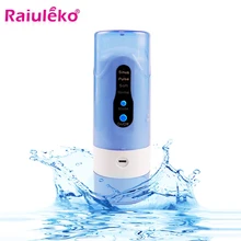 Ирригатор для полости рта, зубная нить, Электрический ирригатор для полива зубов, полости рта, чистота полости рта, очиститель носа IPX7, водонепроницаемый, портативный, для путешествий, 4 режима