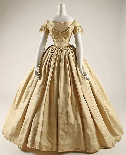 

1859 American Historical Gown Civil War Dress