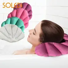 Ванная надувная Ванна спа-подушка голова назад Шея подушка ванна расслабляющий подушка для ванны Аксессуары для ванной комнаты случайный цвет