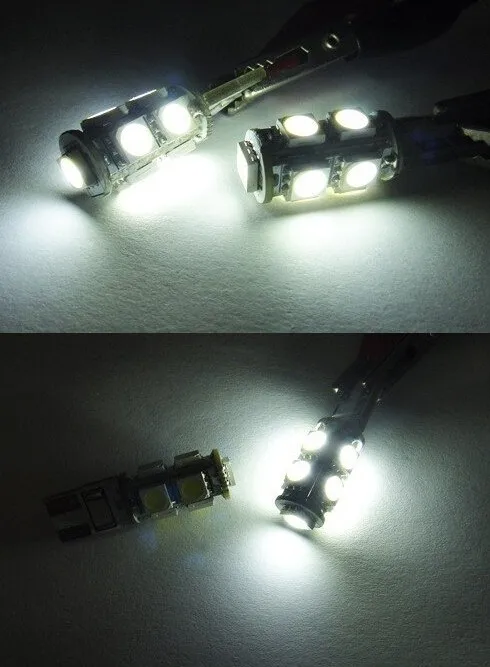 

No Error 9 SMD Car LED Driving Parking Light 2825 W5WB for Mercedes C-class W203 W204