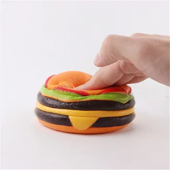 

Gags Practical Jokes Novelty Gag Toys Squeeze Toys shocker doll lol girls cool anti stress antistress funny Hamburger Viscous