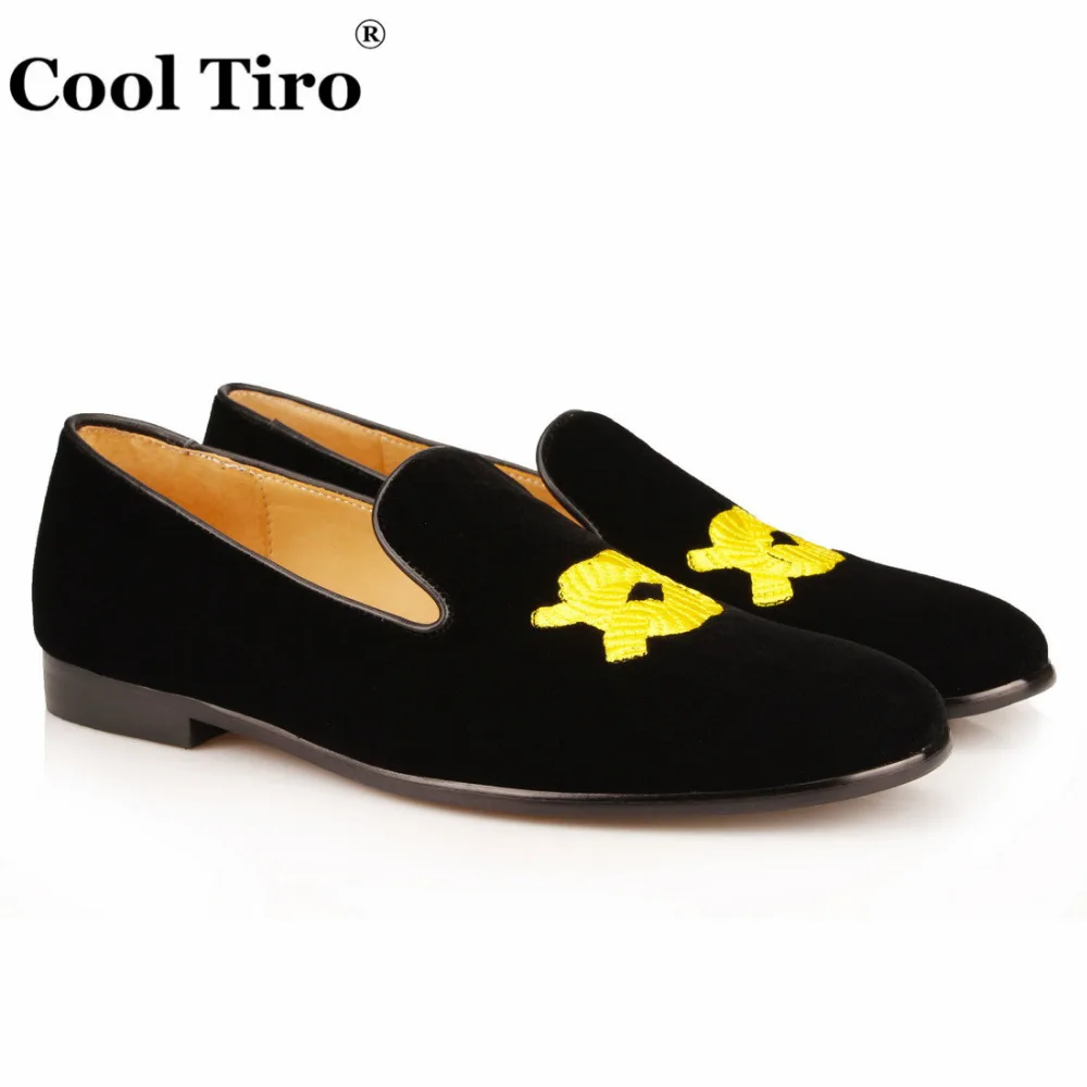 black Velvet shoes men flat (2)