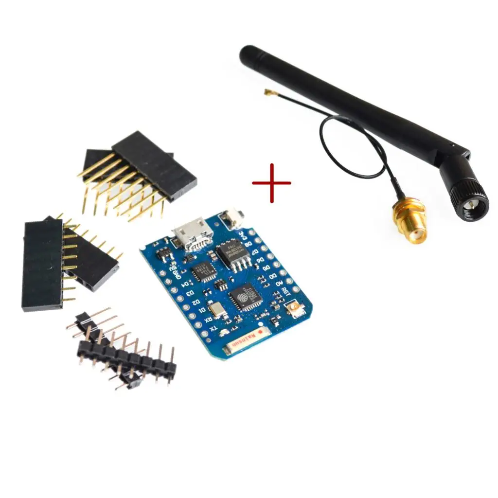 

WEMOS D1 mini Pro-16 +esp8266 series wifi wireless antenna