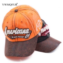 YWMQFUR новая помытая хлопковая Бейсбольная Кепка Snapback шапки осень лето шляпа для мужчин и женщин кепки s Casquette шапки gorras para hombre