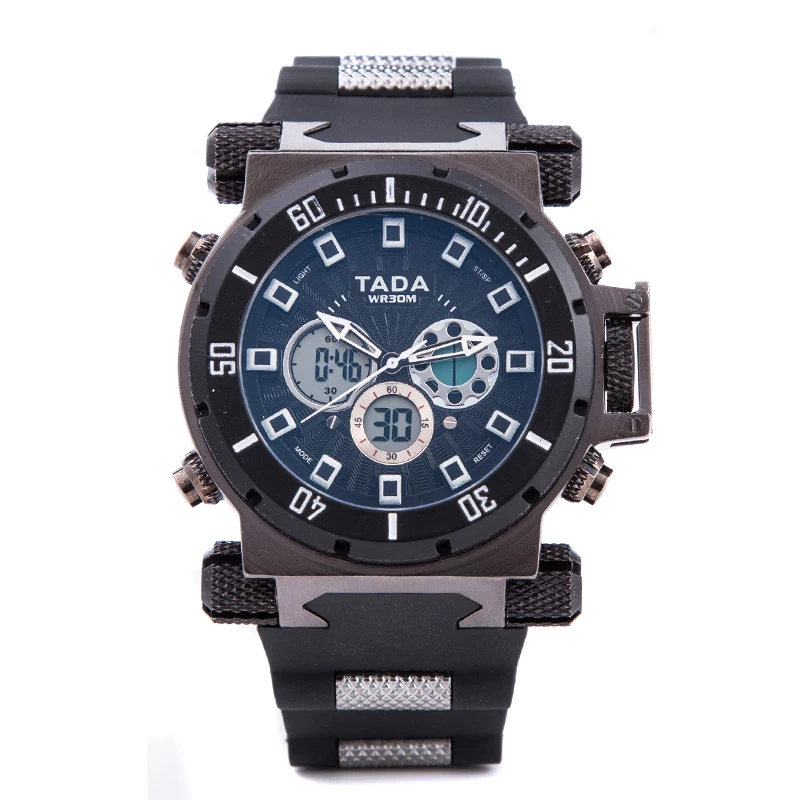 

New Men's Watch Fashion Leisure Sports Watches Alarm Clock Digital Wristwatches Military Waterproof Wristwatch Sale