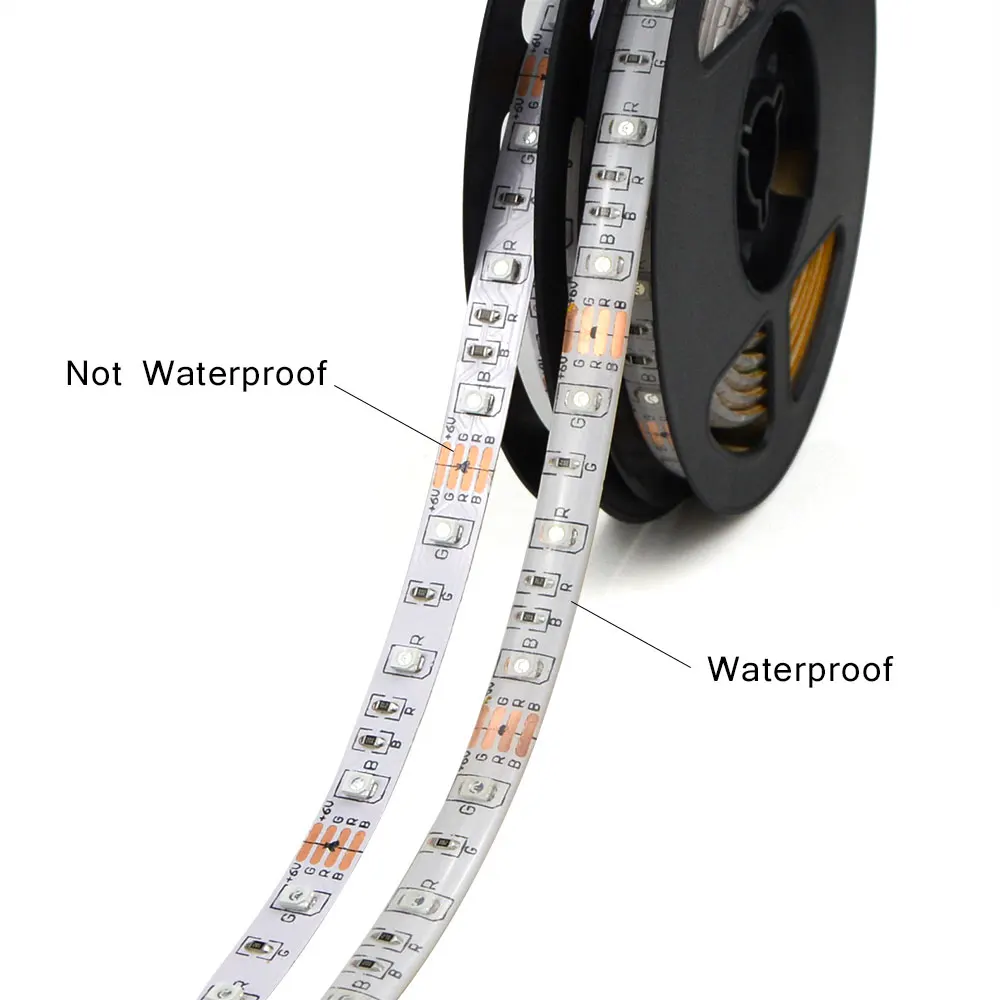 USB Светодиодная лента светильник RGB DC 5 В Гибкая лампа 60 Светодиодный s SMD 2835 Настольный ПК экран ТВ тыловая подсветка декор 1 м 2 м 3M 4M 5 м