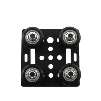 

3D Printer Part 2020 Openbuilds V-Slot Gantry Plate Set 20mm Special Slide Plate for Aluminum Profiles V-slot Mini Five Roulette