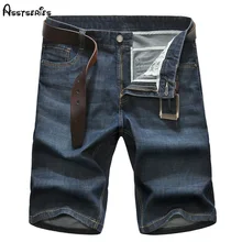 Для мужчин джинсовые шорты новые летние Стиль Для мужчин; короткие штаны Для мужчин верхняя одежда для отдыха в ковбойском стиле Короткие Прямые джинсы шорты D65
