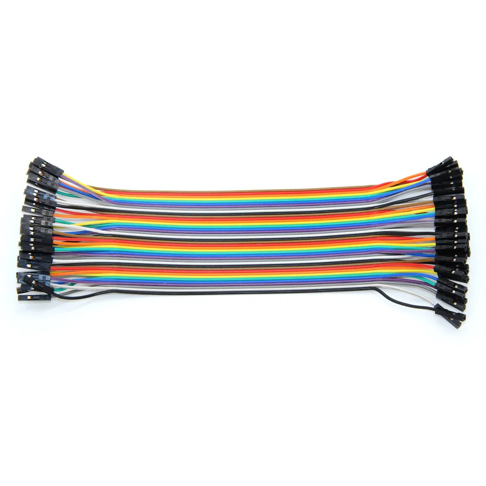 

LILYGO® 20CM 40PIN 40P DUPONT LINE MALE TO MALE / FEMALE TO FEMALE / MALE TO FEMALE Jumper Wire CONNECTOR Cable FOR PCB ARDUINO