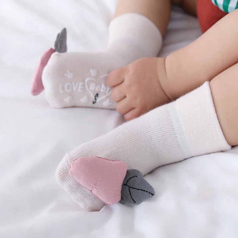 

2019 Cartoon Newborn Baby Girls Boys Anti-Slip Socks Slipper Boot Baby Girls Socks Newborn Soft Cute modeling Socks 0-18 month