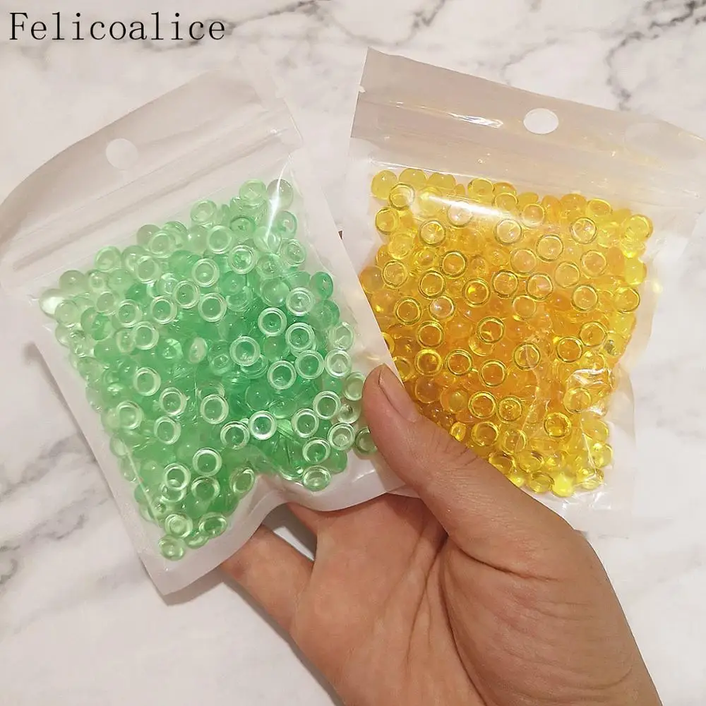 

40g 7mm Multicolor Half Round Shape Dome Fishbowl Beads Design Acrylic Crystal Cabochons Jewelry Accessories For DIY