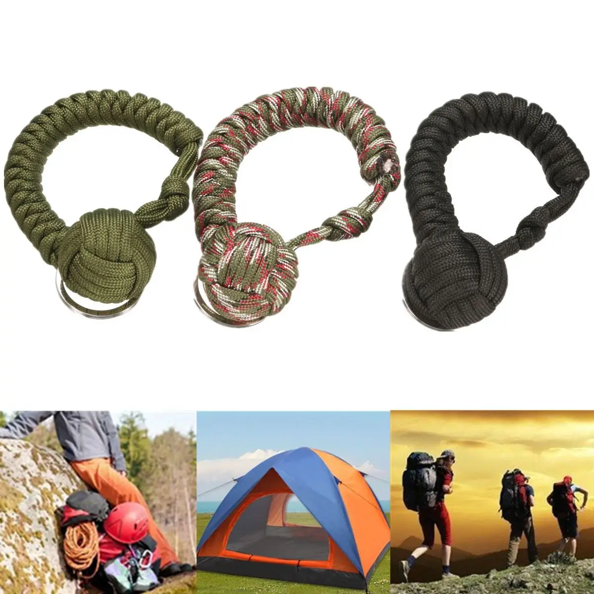 Image result for Monkey Fist Survival Key Chain tool