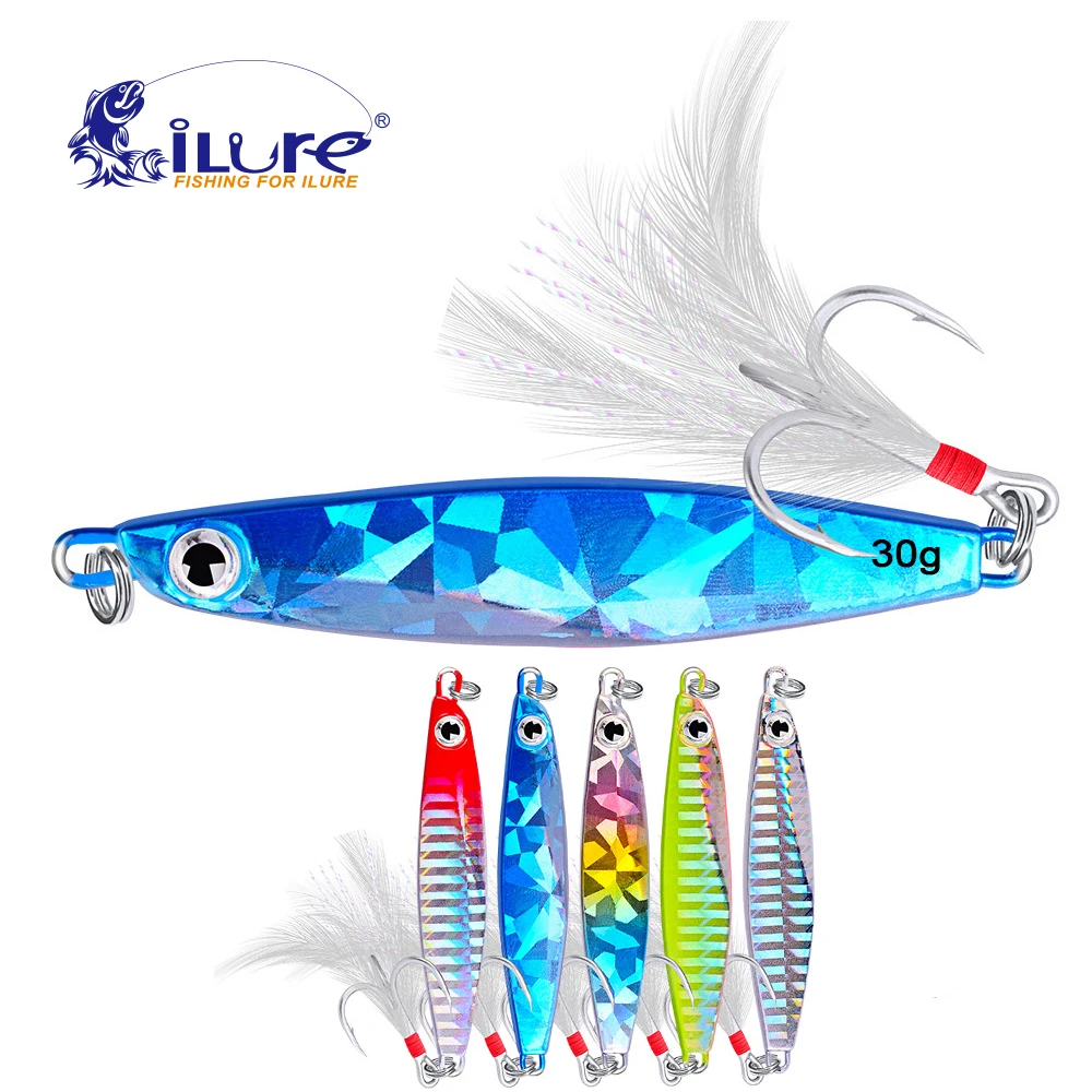 

1 Pcs Metal Jigging Spoon Bait 10G 21G 30G Boat Fishing Cast Jig Lures Super Hard Lead Fish Shore Casting Fishing Lures Pesca