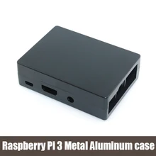 Raspberry Pi Raspberry Pi de 3 caixa De Alumínio De Metal-metal de alumínio caso para Raspberry Pi Raspberry Pi 3 3rd generation 2 & B plus & 3