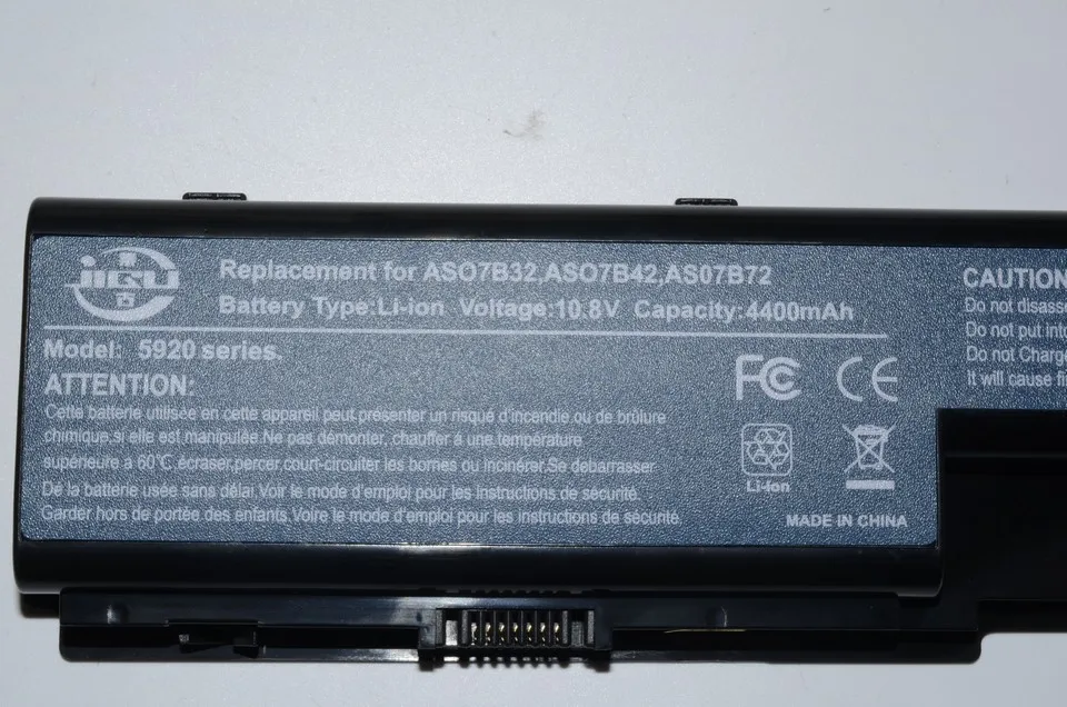 JIGU Laptop Battery For Acer Aspire 5300 5310 5315 5320 5330 5520G 5530 5530G 5535 5710 5710G 5710Z 5715 5715Z 5720 5730 5730Z