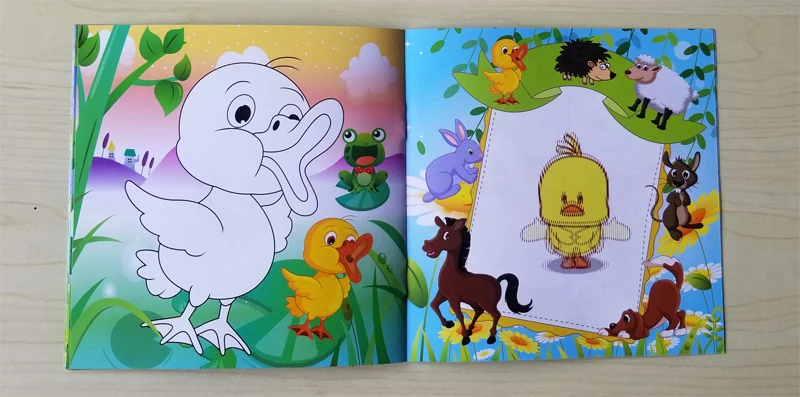 22 Pages New Cute Livestock Secret Garden Painting Drawing Kill Time Book Will Moving Diy Children's Puzzle Magic Coloring Book 22 Pages New Cute Livestock Secret Garden Painting Drawing Kill Time Book Will Moving Diy Children's Puzzle Magic Coloring Book