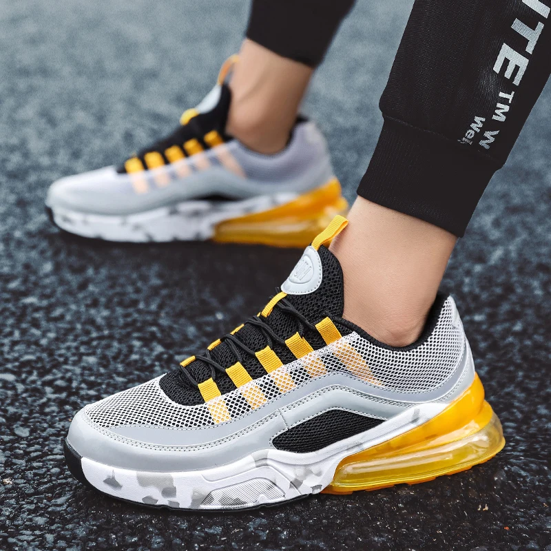 

NORTHMARCH New Breathable Cushion Sneakers Shoes Men Fashion Lace-Up Casual Shoes Men Non-Slip Outdoor Walking Shoes Zapatilla