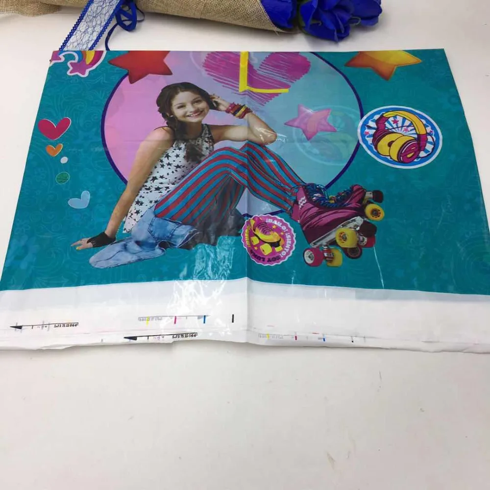 

1PCS/LOT SOY LUNA TABLECLOTHS KIDS BIRTHDAY PARTY SUPPLIES BABY SHOWER TABLE COVERS SOY LUNA TABLE COVER PARTY DECORATION