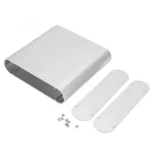 Электронный корпус для установки алюминиевой охлаждающей коробки Круглая сторона инвертора корпус 40*165*160 мм