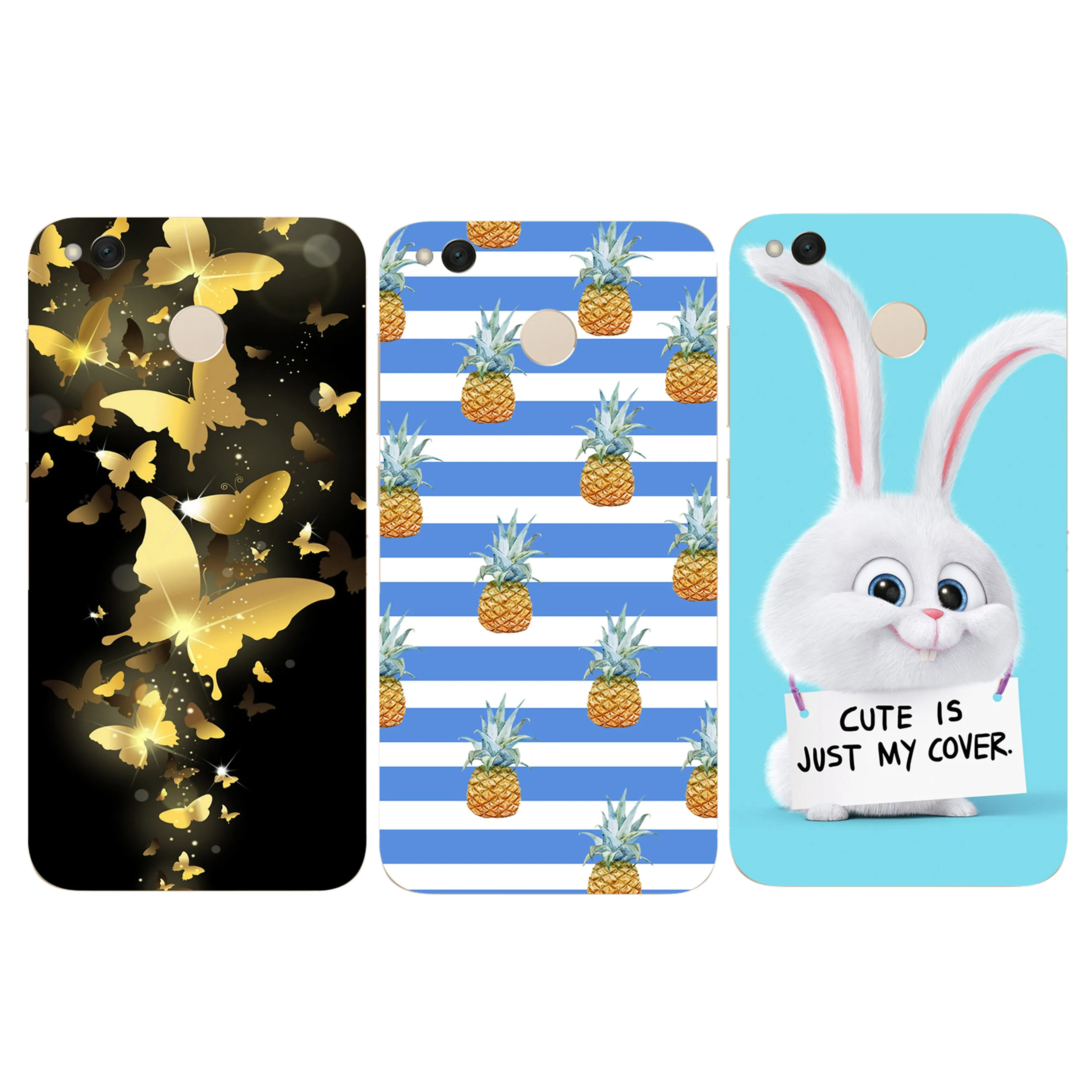 

Originality Durable Ultra Thin Cute Soft Phone Case for Xiaomi Redmi 3 3S 4A 4X 4 4S Mi A1 Mi 5X Note 3 4 4X 5A Case Back Cover