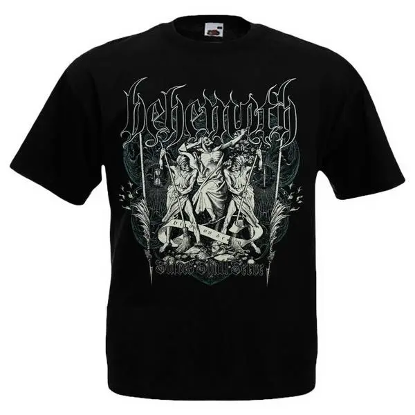 

T Shirt Behemoth Slaves Shall Serve New Different Size Metall Band Nation Men Brand Clothihng Top Quality Fashion Mens T Shirt