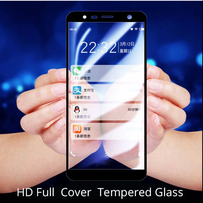 

Full Cover Film For Samsung Galaxy J4 Plus Tempered Glass Samsung J4 Plus 2018 Glass J4Plus J415F J415 SM-J415F Screen Protector