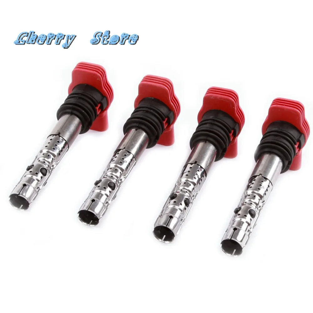 1 Pcs Ignition Coil For AUDI A4 A6 A8 Quattro Q5 Q7 R8 3.0 3.2 4.2 V6 VW Touareg