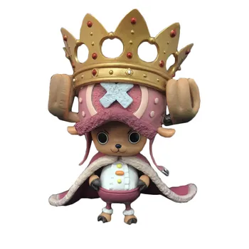 

Cartoon Crown Tony Tony Chopper Go Ballistic Creative Desk Ornaments GK Statue PVC Figure Collect Model Toy M1767