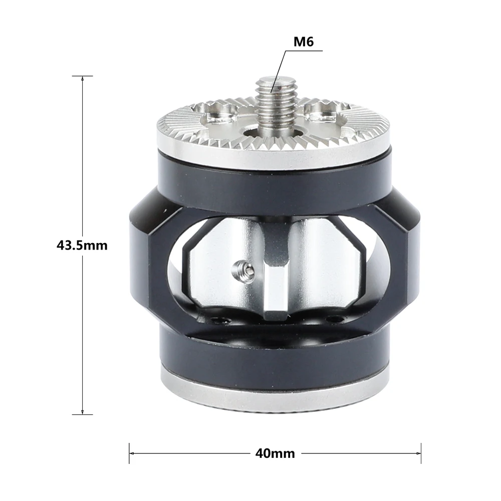 Camvat двойной ARRI Rosette удлинитель с M6 Мужской и Женский резьбой C2054