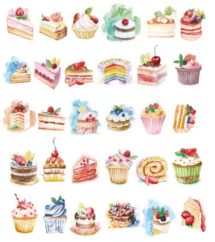 

30pcs / lot Irregular Shape Birthday Gift Card / Decorative Postcard / Creative Stationery Set
