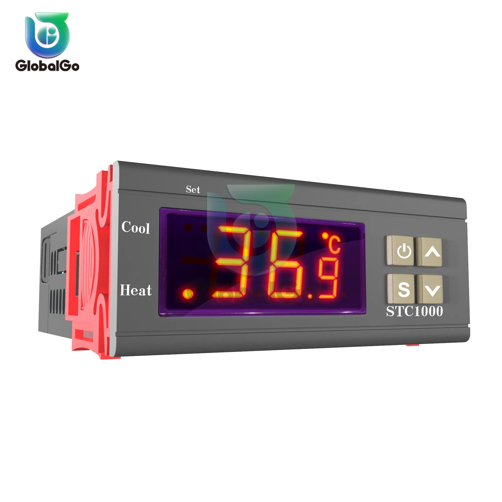 

STC-1000 DC 24V LED Digital Temperature Controller Switch Thermostat Two Relay Output Temperature Sensor