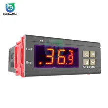 STC-1000 DC 24V LED Digital Temperature Controller Switch Thermostat Two Relay Output Temperature Sensor 100% new and original fotek temperature controller mt72 r 90 265vac relay output