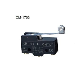 

10 Pieces brand Hot Sale Adjustable Actuator Short Shank Type Micro Switch 5A 250V T85 (CM-1703)