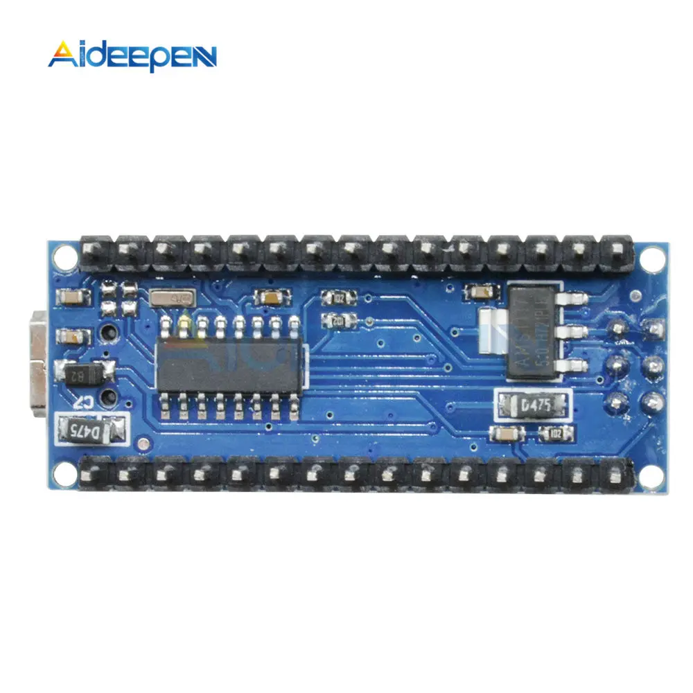 Плата контроллера CH340 Nano v3.0 ATmega328P плата совместимая с Arduino USB драйвер V3.0 ATmega328 для